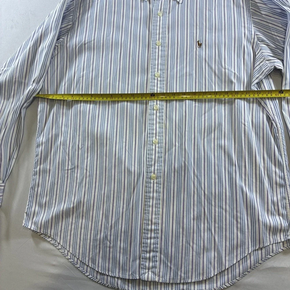 Polo Ralph Lauren Striped Oxford Dress Shirt Men's 16/35 Or L